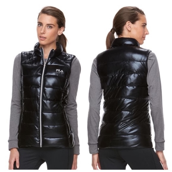 Fila Jackets & Blazers - Fila Sport Black Puffer Vest NWT
